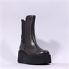 Marco Moreo Vale Platform Gusset Boot - Brown Leather